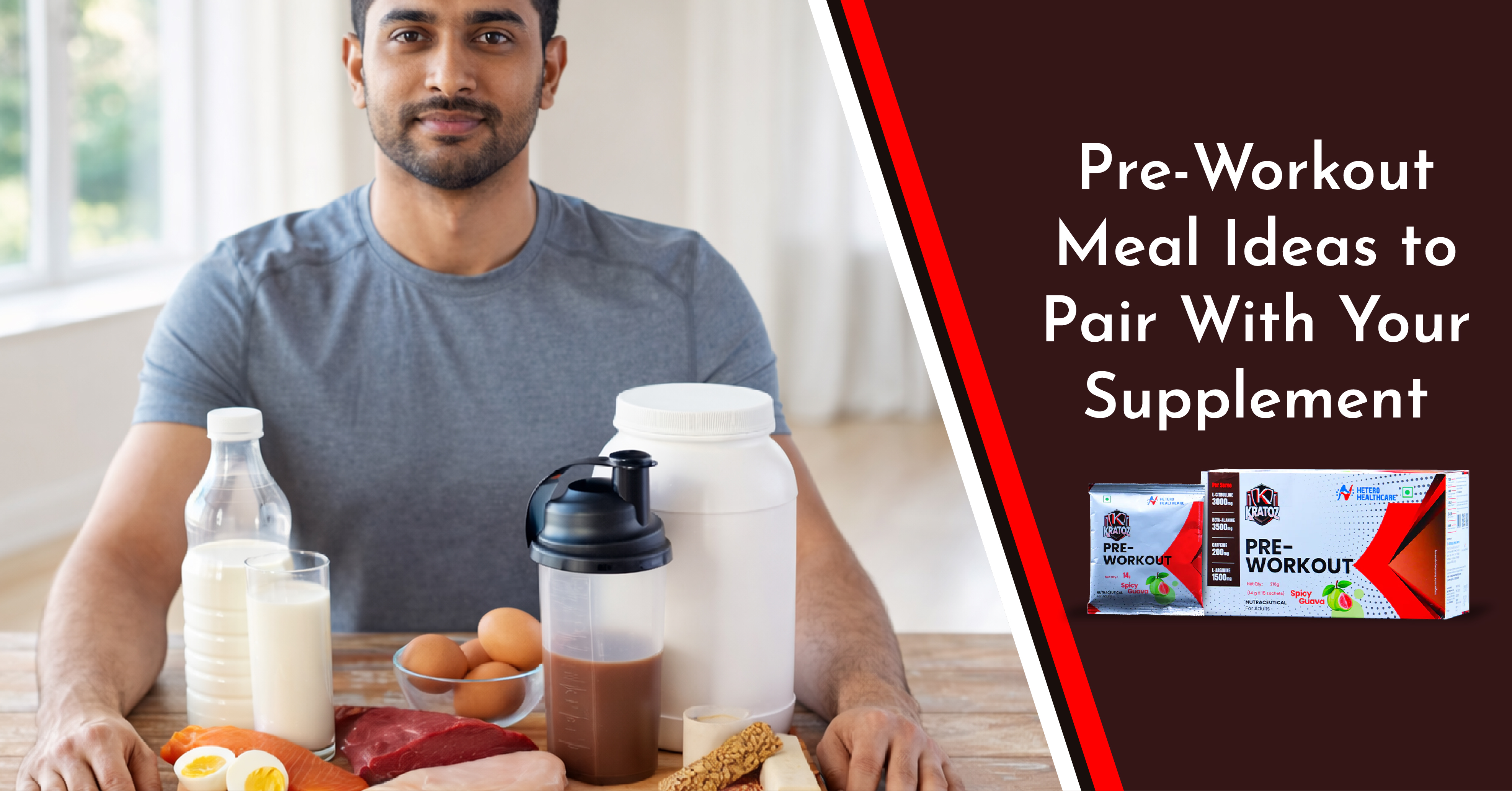 Pre-Workout Meal Ideas to Pair With Your Supplement